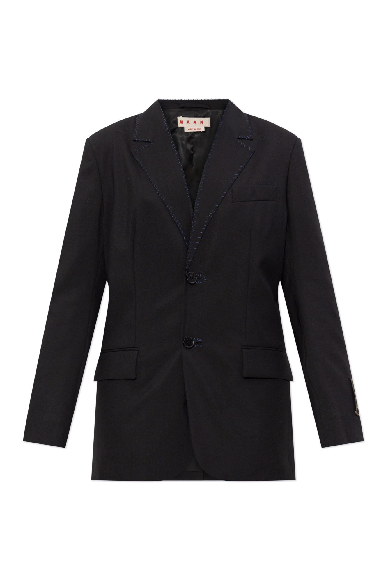 Black Wool blazer Marni - Vitkac Italy